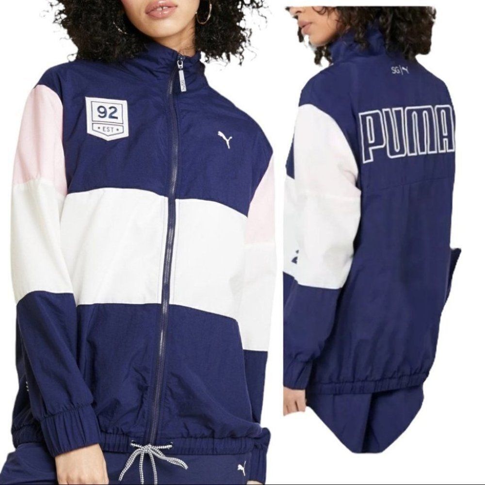 Selena Gomez Puma SG Windbreaker Limited‎ Edition Jacket Colorblock Performance